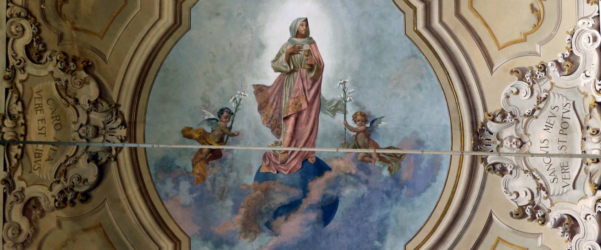 Forlì, san mercuriale, interno, cappella del ss. sacramento, esaltazione dell'eucaristia, xix-xx secolo photo by Sailko